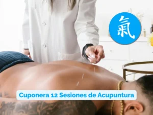 Cuponera 12 Sesiones de Acupuntura