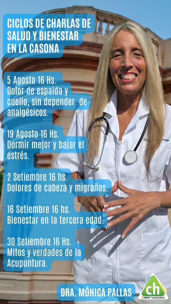 Ciclos de charlas de Salud y Bienestar en la Casona
